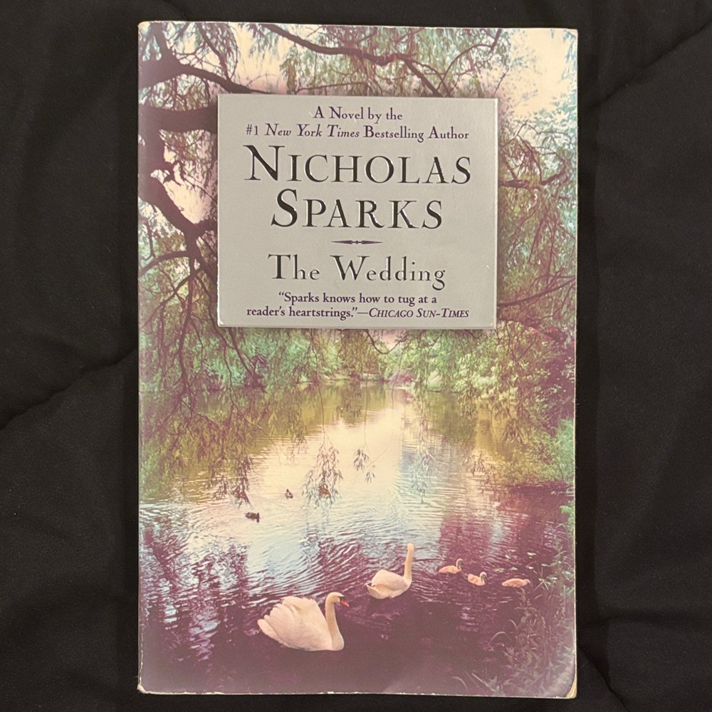 Nicholas Sparks 'The Wedding' Book